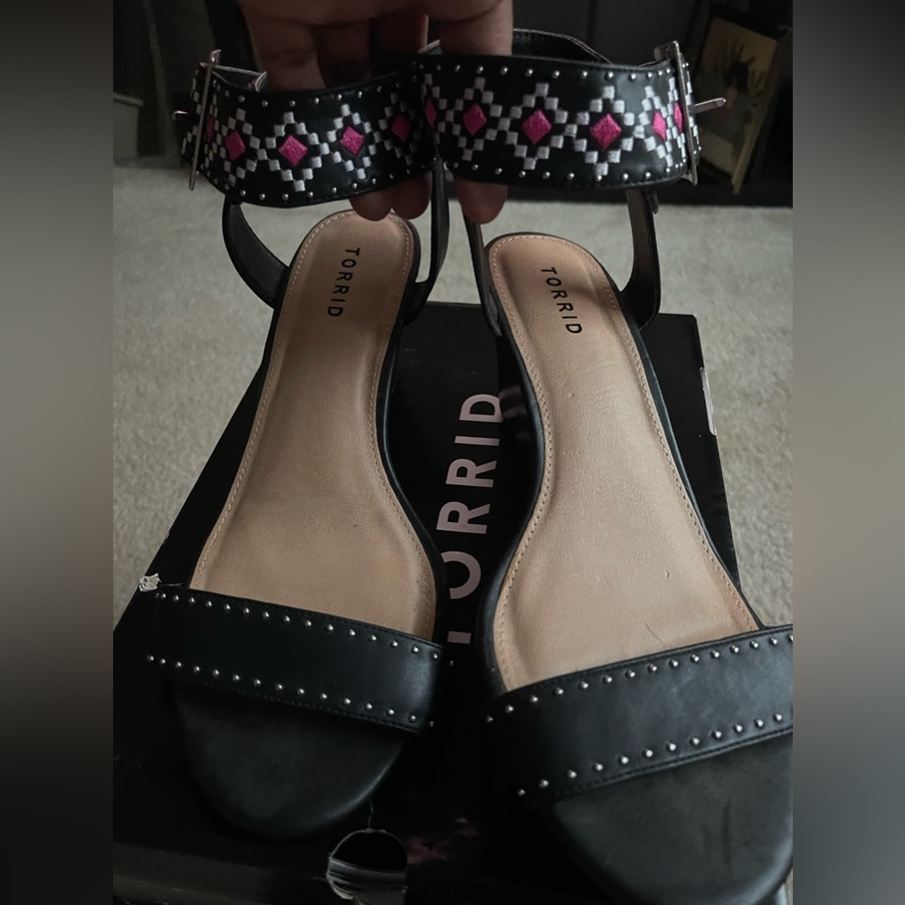 Multi Colored Boho Wedges